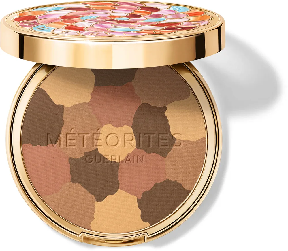 Пудра компактная GUERLAIN Meteorites Compact Mattifying Powder матирующая, на 4 оттенка, 8,5 г, оттенок 04 Ambré
