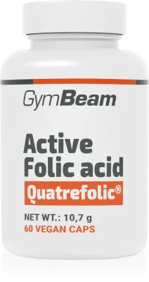 Фолиевая кислота GymBeam Active Folic Acid Vitamin B9 в капсулах, 36 г