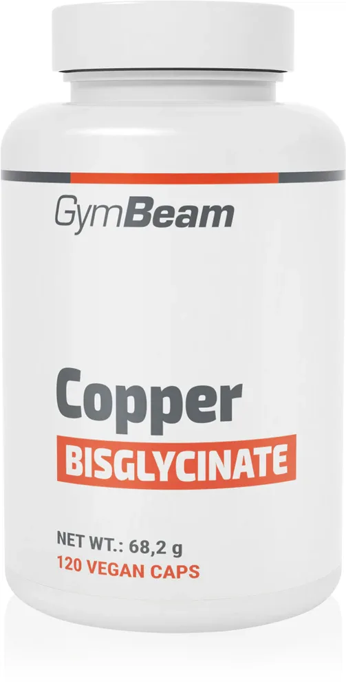 Минеральная добавка GymBeam Copper Bisglycinate бисглицинат меди, 112 г