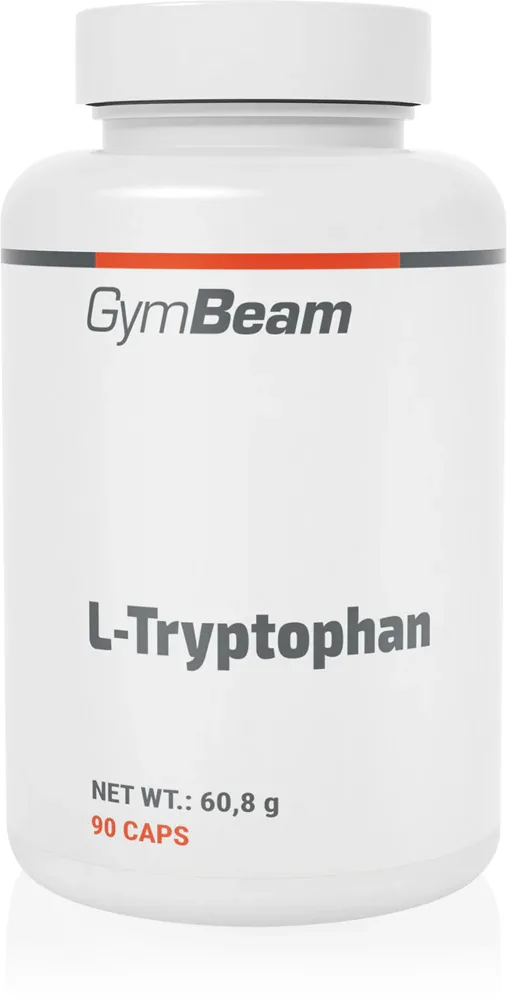 Аминокислота GymBeam L-Tryptophan триптофан для сна, в капсулах, 90 капсул