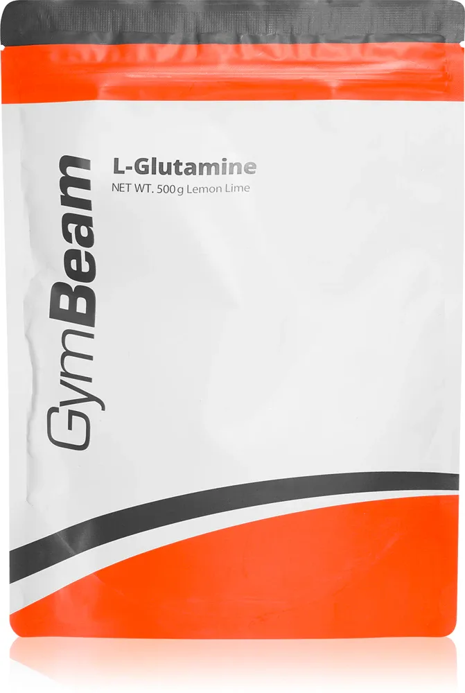 Аминокислота GymBeam L-Glutamine глютамин в порошке, без вкуса, 500 г