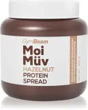 Паста протеиновая GymBeam MoiMuv Protein Spread с сывороточным белком, лесной орех и какао, 400 г Hazelnut — фото 1