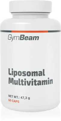 Мультивитаминный комплекс GymBeam Liposomal Multivitamin в капсулах, с витаминами A, D, E, K, B и C, 47,3 г