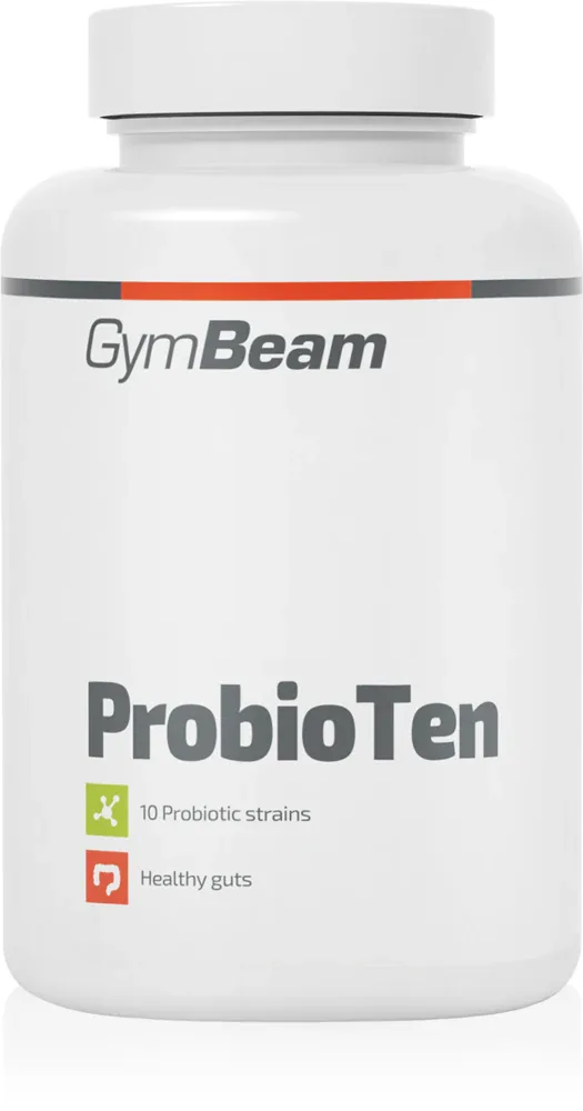 Пробиотик в порошке GymBeam ProbioTen 10 штаммов бактерий, с инулином, 80 г