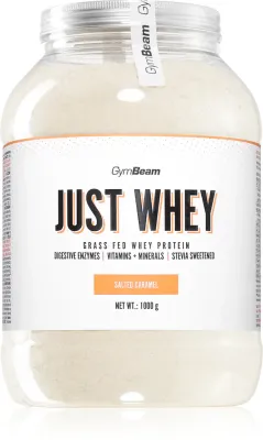 Протеин сывороточный в порошке GymBeam Just Whey концентрат, изолят и гидролизат, с ферментами, 1000 г