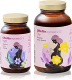 Добавка к пище Health Labs Care LittleMe 2 and 3 trimester для 2 и 3 триместра, набор день и ночь, 150 капсул — фото 1