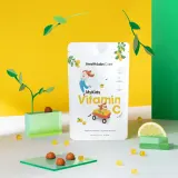 Витамин C для детей Health Labs Care MyKids Vitamin C в жевательных мармеладках, с цитрусовым вкусом, 60 шт dla dzieci — фото 4