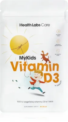 Добавка к пище Health Labs Care MyKids Vitamin D3 для детей, жевательная форма, 60 шт dla dzieci