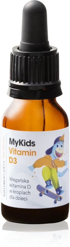 Витамин D3 для детей Health Labs Care MyKids Vitamin D3, капли, с первых дней жизни, 9,7 мл dla dzieci