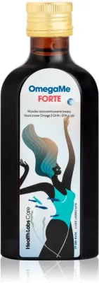 Добавка к пище Health Labs Care OmegaMe Forte с жирными кислотами омега, масляная, 160 мл