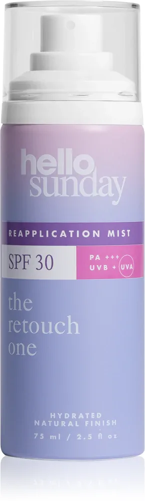 Средство солнцезащитное для лица и тела hello sunday the retouch one водостойкое, с ниацинамидом, высокая защита, 75 мл