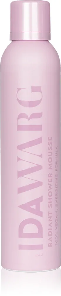 Мусс для душа IDA WARG Beauty Plumping Radiant для всех типов кожи, 200 мл