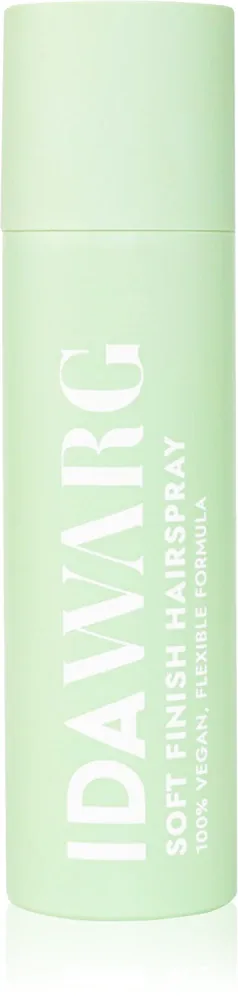 Лак для волос IDA WARG Beauty Soft Finish естественной фиксации, не склеивает волосы, 250 мл