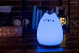 Детский ночник innoGIO GIOKitty Midi силиконовый, 7 цветов свечения, 1 шт — фото 5