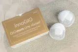 Молокоотсос электрический двойной innoGIO GIOmum Line Discreet Double беспроводной, со светодиодным дисплеем, 1 шт — фото 3