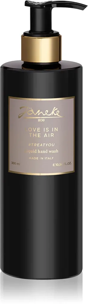 Мыло жидкое для рук Janeke Love Is In The Air для всех типов кожи, с приятным ароматом, 300 мл