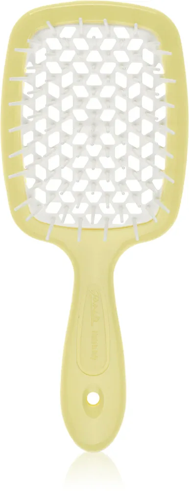 Щётка для волос Janeke The Original SuperBrush Small компактная, для сухих и мокрых волос, 1 шт Yellow