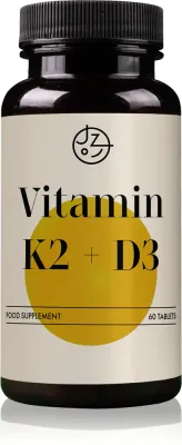 Добавка биологически активная Jemy zdrowo Witamina K2 + D3, 46 г