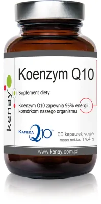 Добавка к пище Kenay Koenzym Q10 с антиоксидантами, 60 капсул