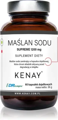Добавка к пище Kenay Maslan sodu Supreme 1200 mg для пищеварения, 60 капсул