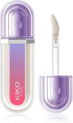 Блеск для губ KIKO Milano 3D Hydra Xtreme Lipgloss с эффектом объёма, прозрачный, 6 мл