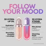 Блеск для губ KIKO Milano 3D Hydra Xtreme Lipgloss с эффектом объёма, прозрачный, 6 мл, оттенок 07 Pearl Bloom — фото 5