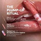Блеск для губ KIKO Milano 3D Hydra Xtreme Lipgloss с эффектом объёма, прозрачный, 6 мл, оттенок 07 Pearl Bloom — фото 8