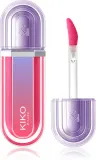 Блеск для губ KIKO Milano 3D Hydra Xtreme Lipgloss с эффектом объёма, прозрачный, 6 мл, оттенок 10 Pink Pulse — фото 1