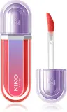 Блеск для губ KIKO Milano 3D Hydra Xtreme Lipgloss с эффектом объёма, прозрачный, 6 мл, оттенок 11 Crimson Veil — фото 1