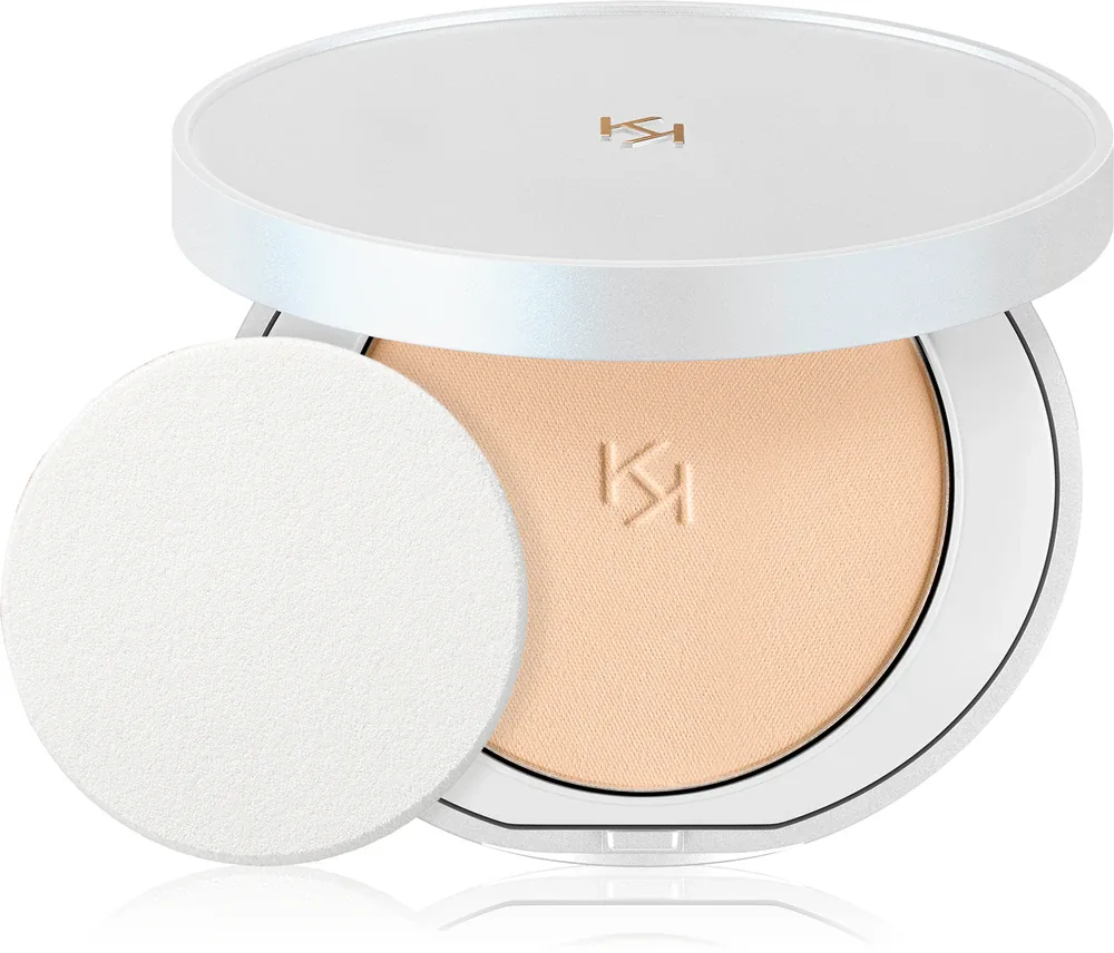 Пудра тональная KIKO Milano Urban Shield матирующая, среднего покрытия, 9 г, оттенок 02 Vanilla Bean