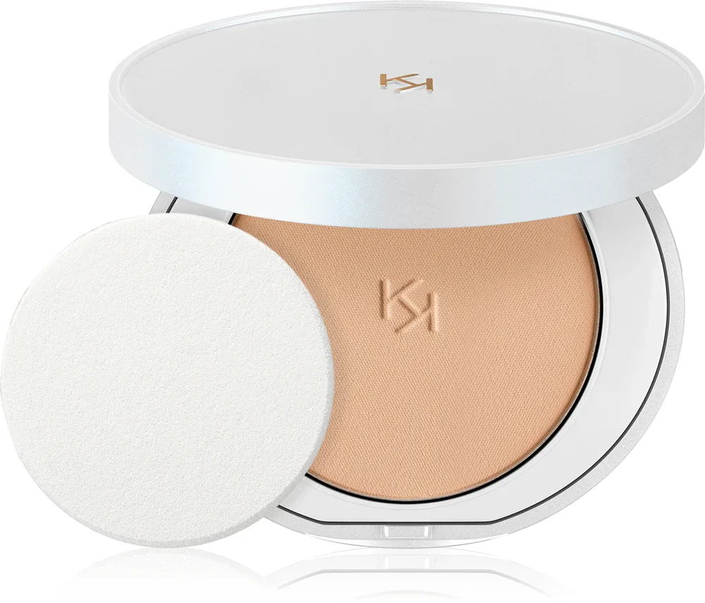 Пудра тональная KIKO Milano Urban Shield матирующая, среднего покрытия, 9 г, оттенок 03 Pecan Butter