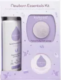 Набор для новорожденных Kokoso Baby Newborn Essentials Kit: кокосовое масло, гель для мытья тела и волос и губка dla dzieci od urodzenia — фото 1
