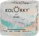 Подгузники детские одноразовые Kolorky Day Brushes эко, дышащие, 25 шт — фото 1