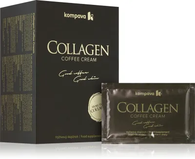 Биологически активная добавка Kompava Collagen Coffee Cream коллаген для кофе, 30 шт. по 6 г