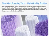 Головки сменные для зубной щётки Laifen Super-Clean Transparent 2.0 со щетиной средней мягкости, 3 шт — фото 4