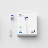 Головки сменные для зубной щётки Laifen Ultra-Whitening Transparent 2.0 против налёта, 3 шт — фото 4