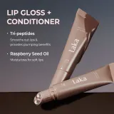 Блеск для губ Laka Fruity Lip Glotioner увлажняющий, с высоким блеском, 10 мл, оттенок 701 Dolly — фото 7