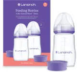 Бутылочки для кормления Lansinoh NaturalWave с силиконовой соской, 2 x 160 мл — фото 1