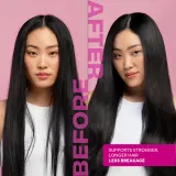 Несмываемый крем-кондиционер для волос Lee Stafford Grow Strong Long Styling Cream с пептидами, 100 мл — фото 5