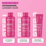 Несмываемый крем-кондиционер для волос Lee Stafford Grow Strong Long Styling Cream с пептидами, 100 мл — фото 7