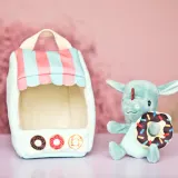 Игрушка детская Lilliputiens Joe's Donuts Shop Joe складная, для развития сенсорики, 1 шт 2 y+ — фото 3