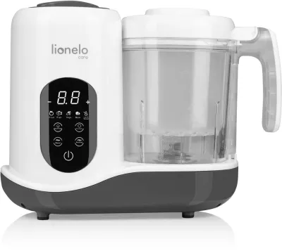 Устройство для приготовления детского питания Lionelo Care Babymenu 5 в 1, с блендером и пароваркой, 1 шт
