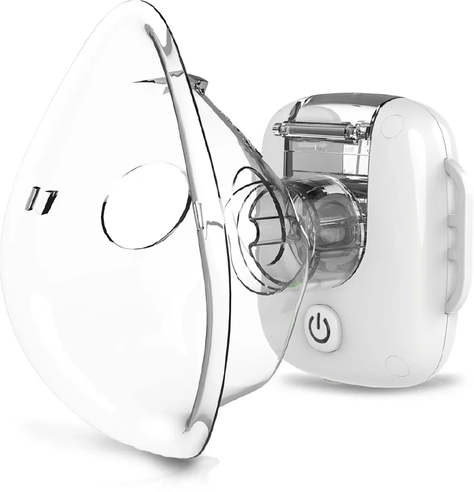 Ингалятор Lionelo Care Nebi Air Mask паровой, с маской и мундштуком, 1 шт