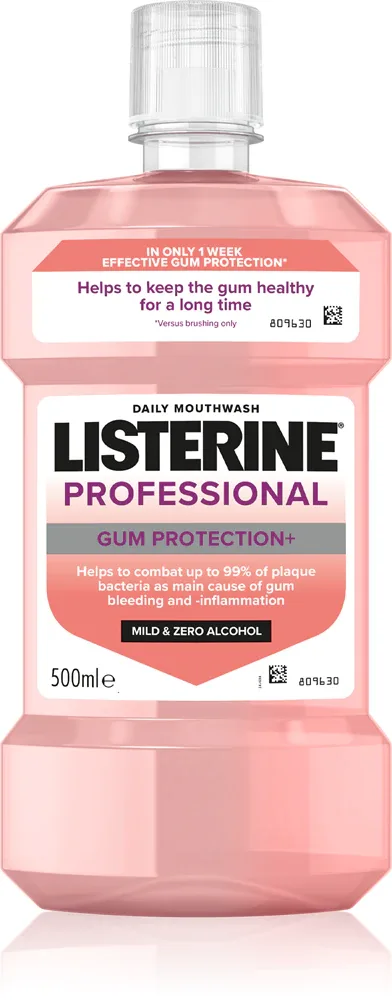 Ополаскиватель для полости рта Listerine Professional Gum Protection+ для защиты дёсен, 500 мл