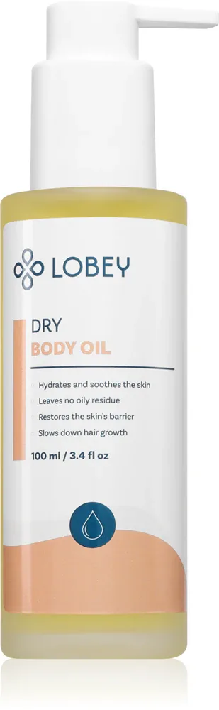 Масло для тела Lobey Body Care сухое, для всех типов кожи, 100 мл