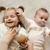 Пустышка LOVI BLOSSOM 6-18m силиконовая, симметричной формы, 2 шт — фото 3