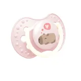 Пустышка LOVI CAPICHILL 0-6m силиконовая, симметричной формы, со светящимся кольцом, 2 шт Girl — фото 6