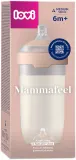 Бутылочка для кормления LOVI Mammafeel Bottle 330 мл силиконовая, с вентиляционными отверстиями, 330 мл — фото 6