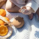 Клипса-держатель для пустышки LOVI Silicone Soother Case 0+ m силиконовая, с креплением к одежде, 1 шт — фото 3