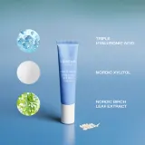 Крем для кожи вокруг глаз Lumene Nordic Hydra [LAHDE] увлажняющий, с гиалуроновой кислотой, 15 мл — фото 4
